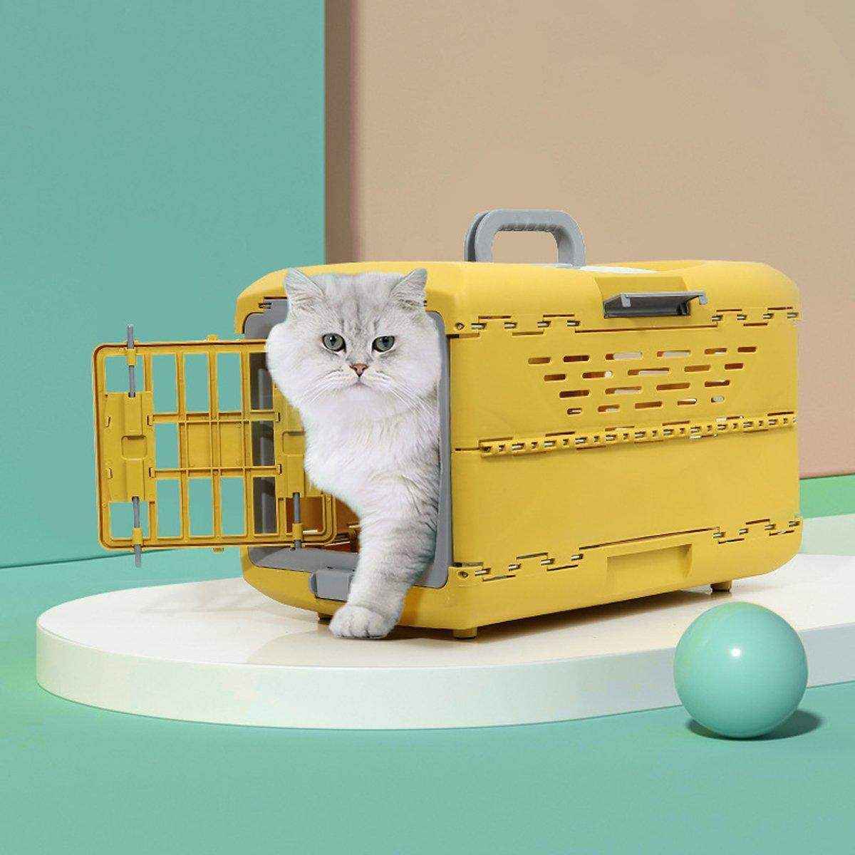 Pet Air Box Folding Portable Dog Cat Crate - Image 8
