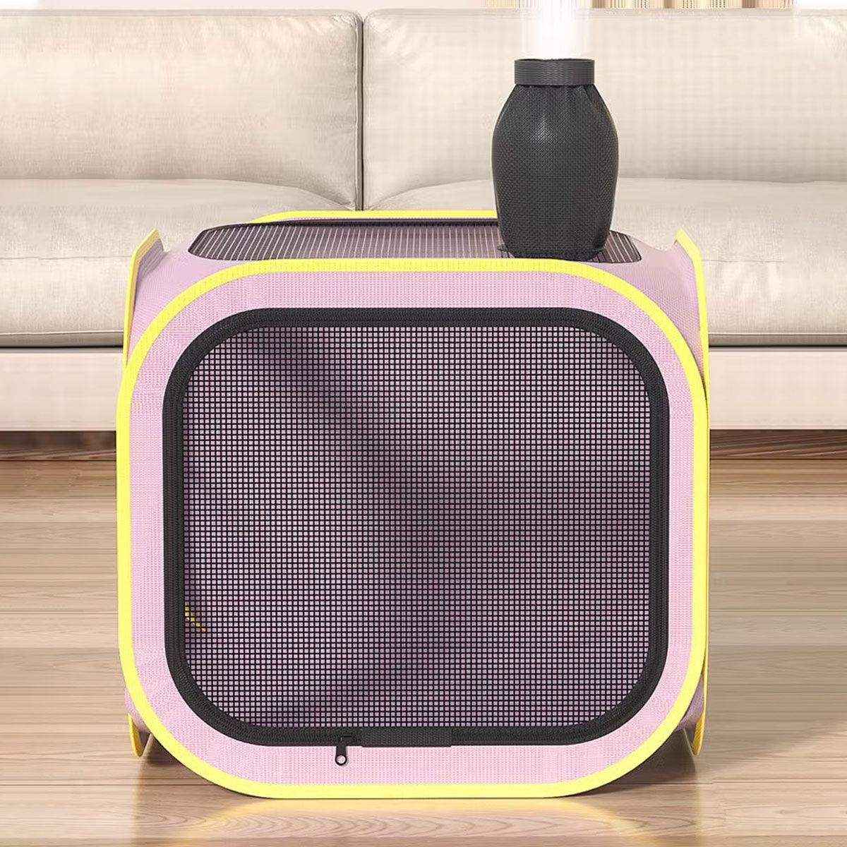 Portable Grooming Solution with Foldable Dog Dryer Box for Cats and Small Dogs - Image 12