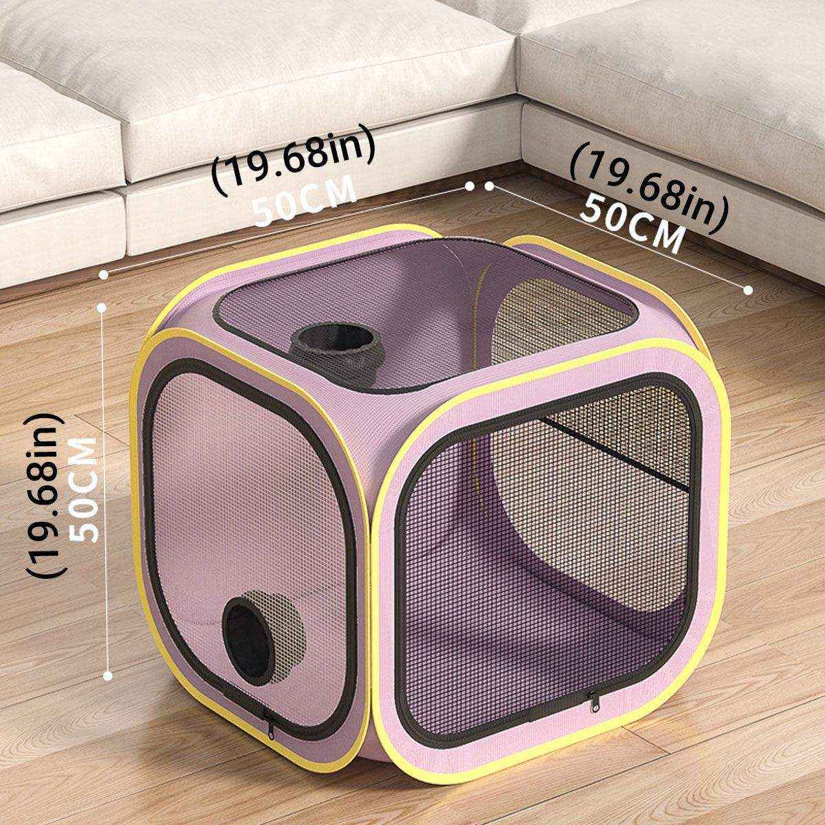 Portable Grooming Solution with Foldable Dog Dryer Box for Cats and Small Dogs - Image 3