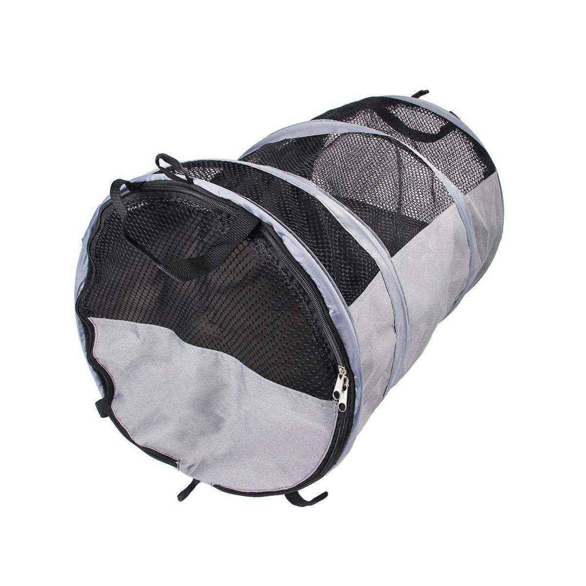 Foldable Pet Carrier with Mesh Panels Ideal Dog Travel Bag for Car and Outdoor Use - Image 13