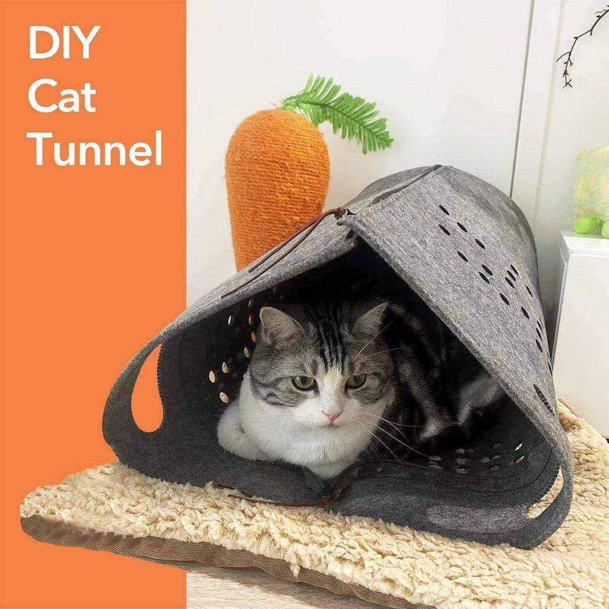 Foldable Felt Pet Nest Comfortable All-Season Bed for Cats & Small Dogs - Image 12
