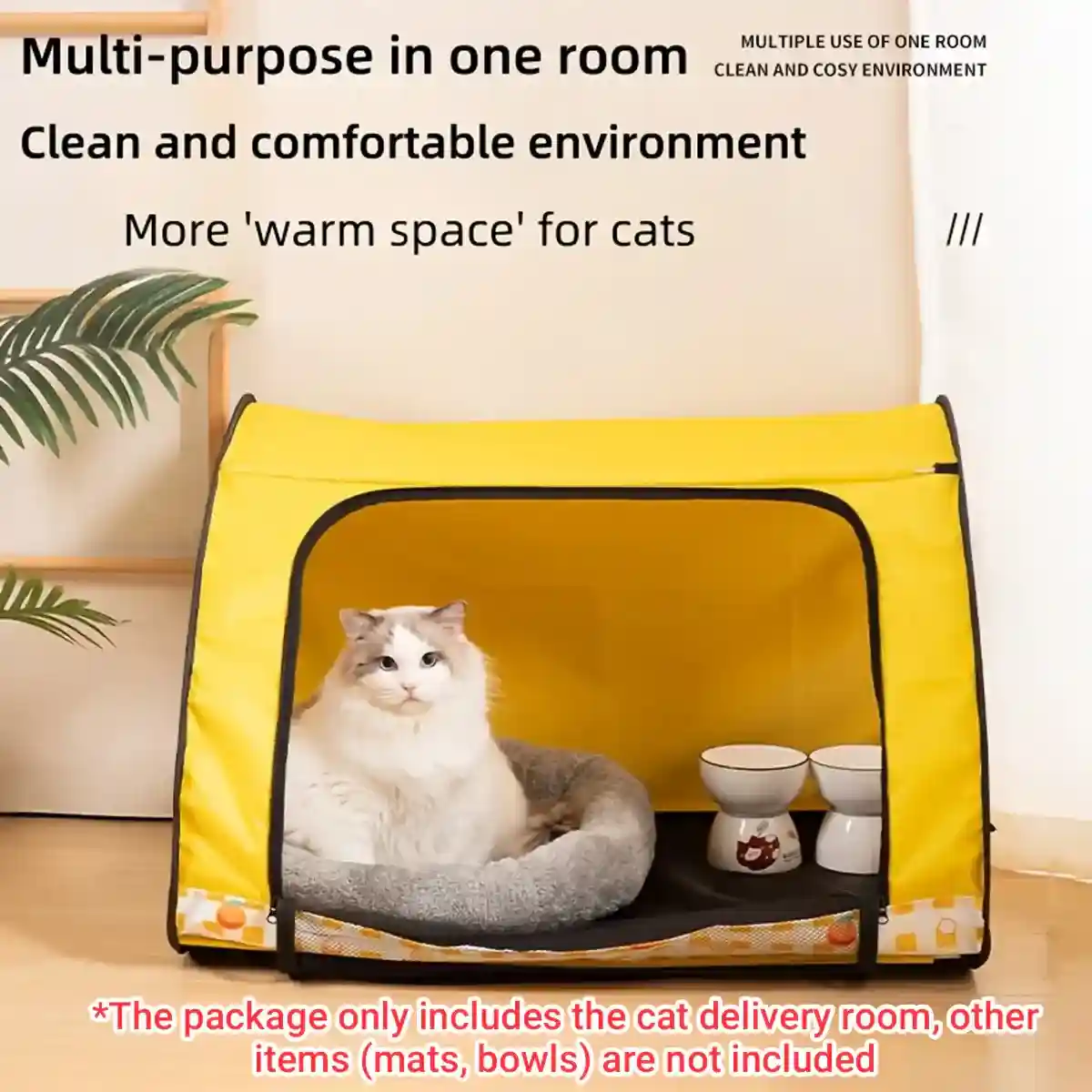 Soft Plush Hot Dog Cat Bed Nest For Pets (S/M/L) - Image 2