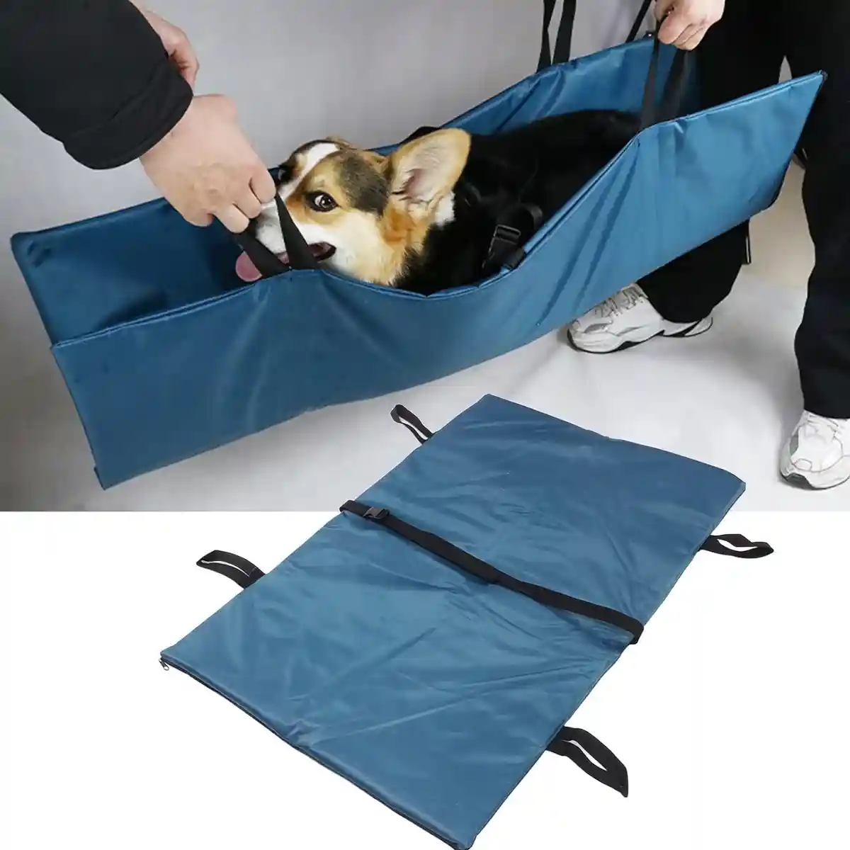 Pet Emergency Stretcher Foldable Oxford Cloth Rescue Carrier - Image 8