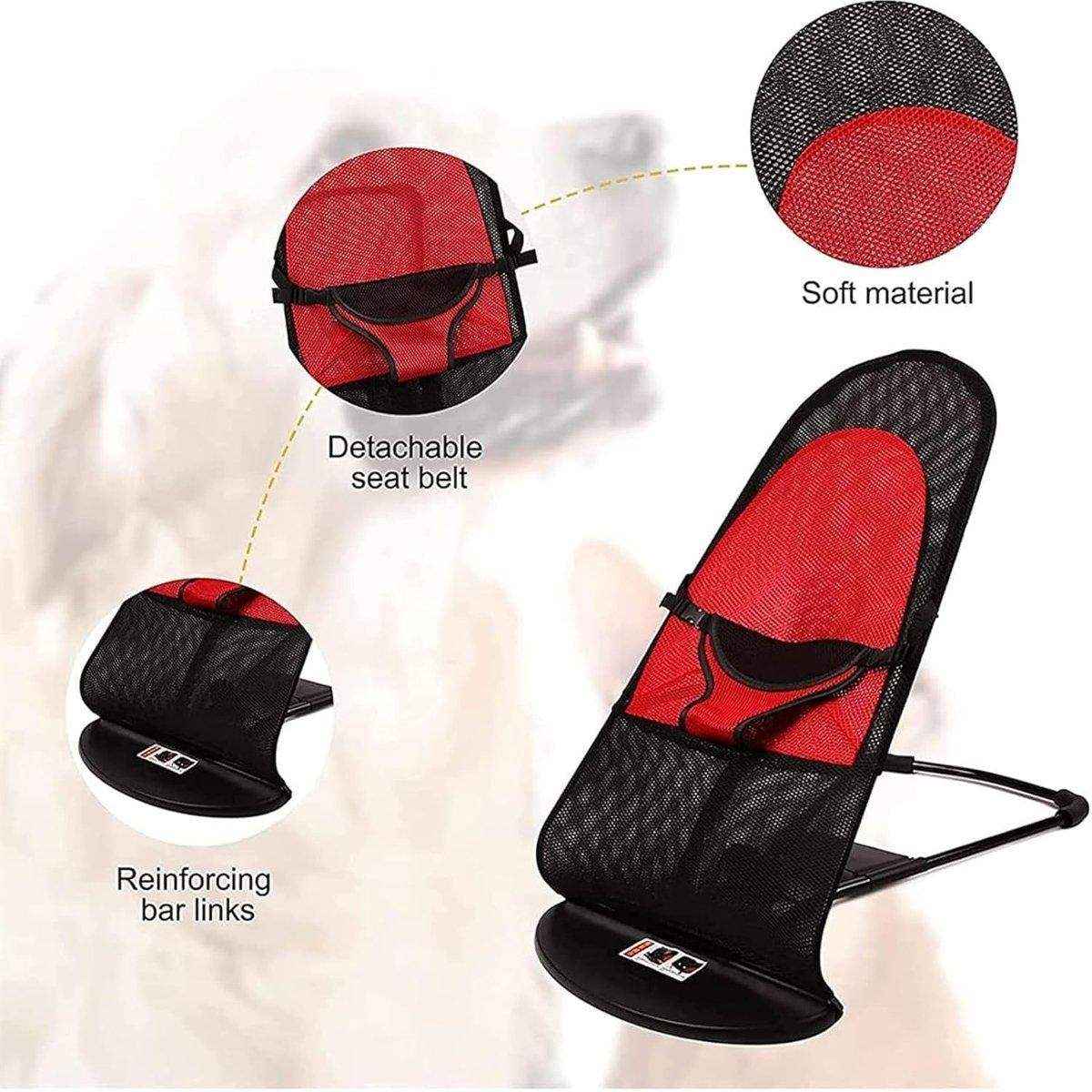 Foldable Pet Rocking Chair Portable & Comfortable Relaxation Seat for Dogs & Cats - Image 5