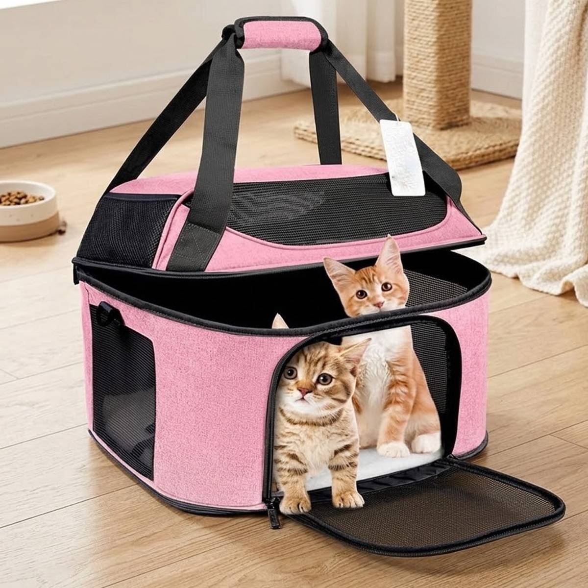 Foldable Pet Travel Bag Carrier - Image 10