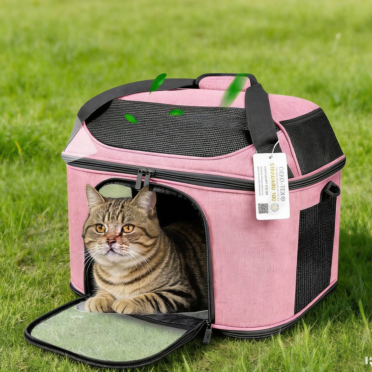 Foldable Pet Travel Bag Carrier - Image 11