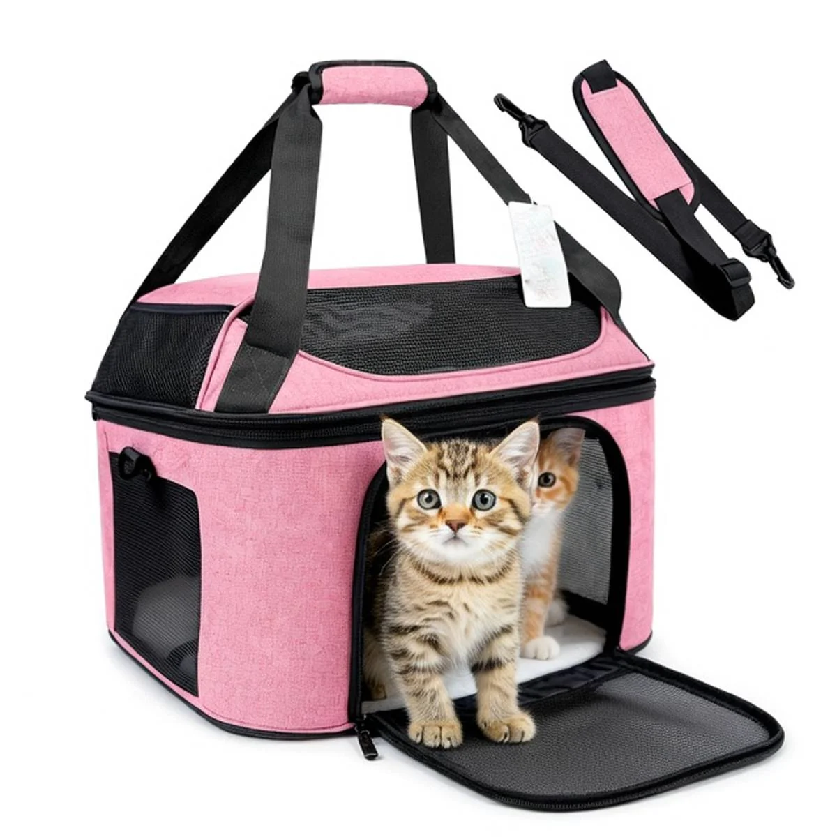 Foldable Pet Travel Bag Carrier - Image 12