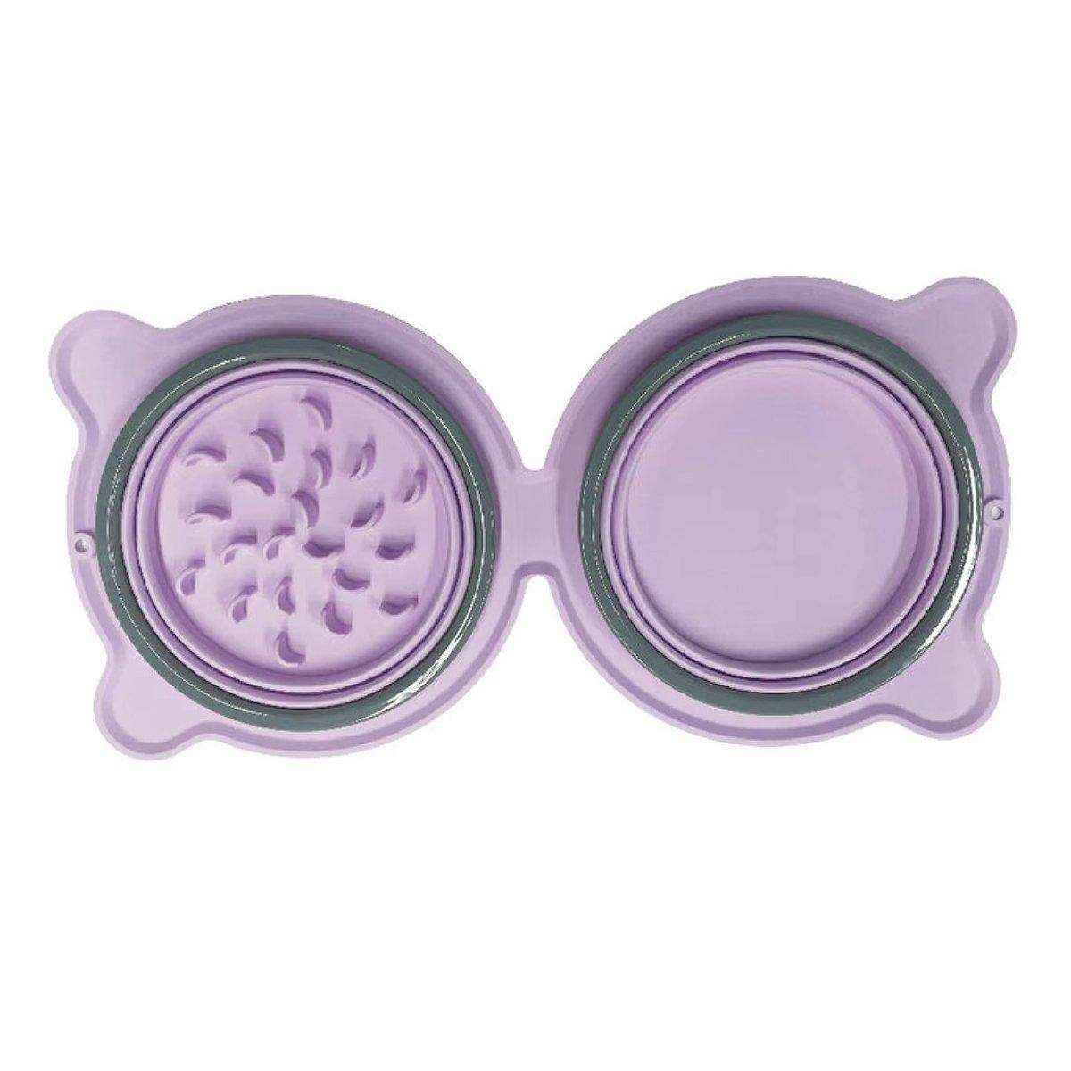 Foldable Silicone Pet Feeding Bowl Lightweight & Portable 5 Colors - Image 18