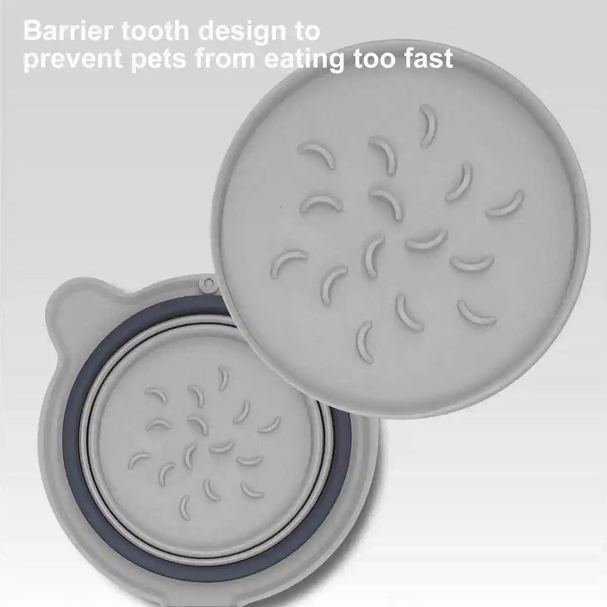 Foldable Silicone Pet Feeding Bowl Lightweight & Portable 5 Colors - Image 6