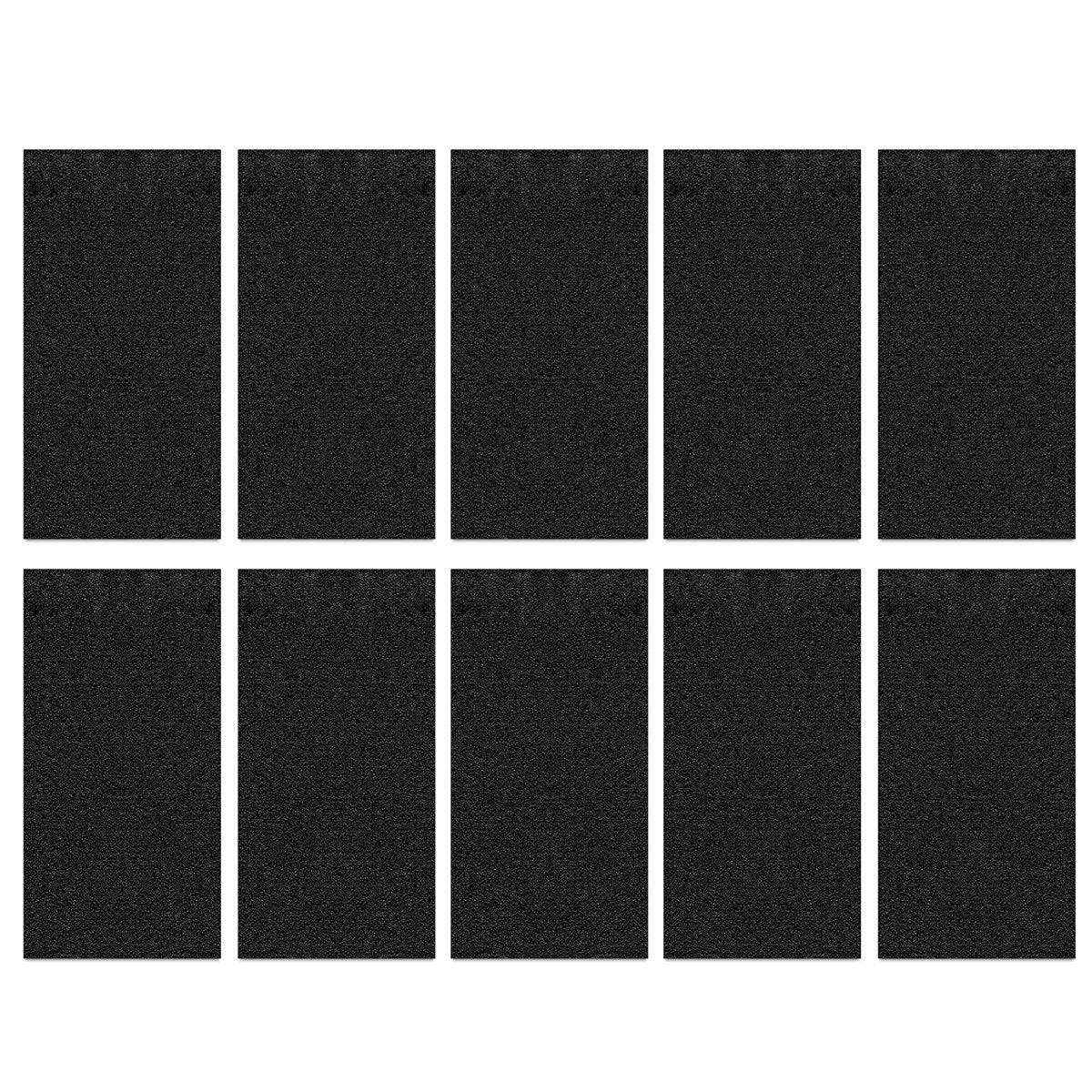 10PCS Black Aquarium Background Sticker Waterproof Fish Tank Film - Image 16