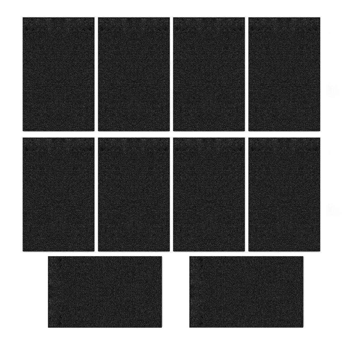 10PCS Black Aquarium Background Sticker Waterproof Fish Tank Film - Image 17