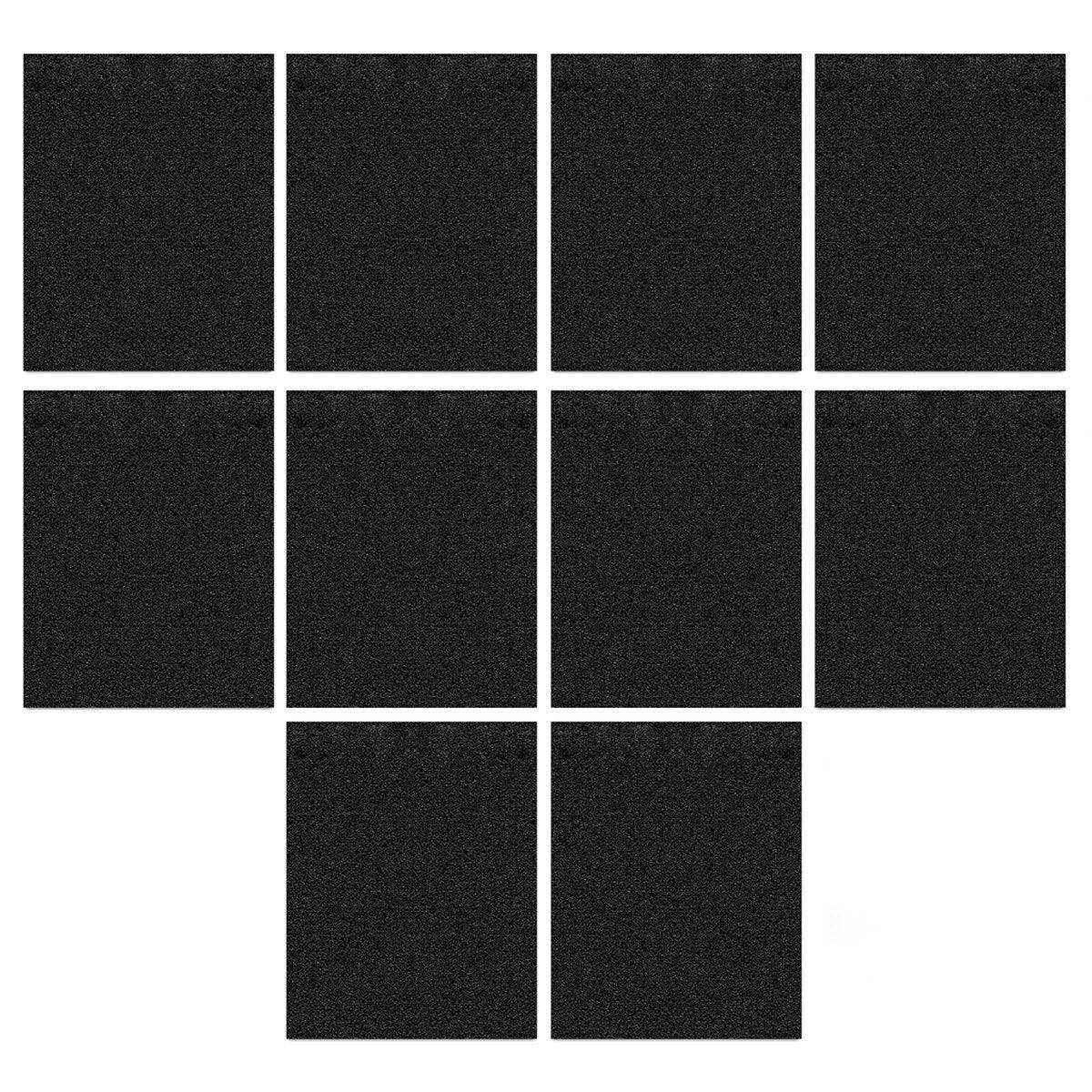 10PCS Black Aquarium Background Sticker Waterproof Fish Tank Film - Image 18