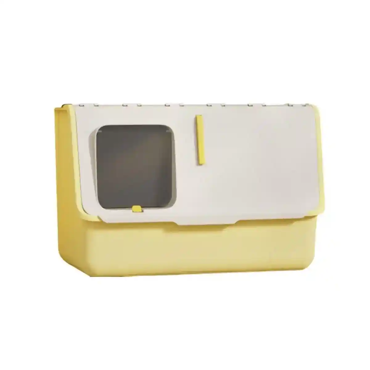 Fully Enclosed Cat Litter Box with Odour Control Adjustable Entry & Large Capacity - Image 13