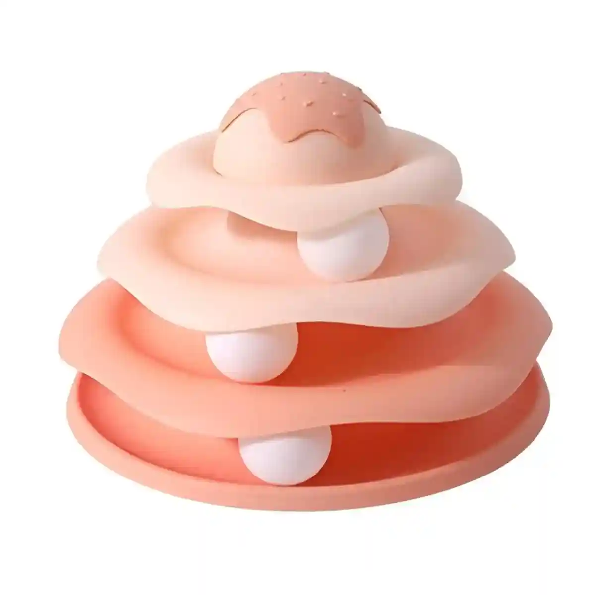 Funny Cat Toy Pet Toys Plastic Tower Interactive Track Ball Playing Game 3 Level - Image 17