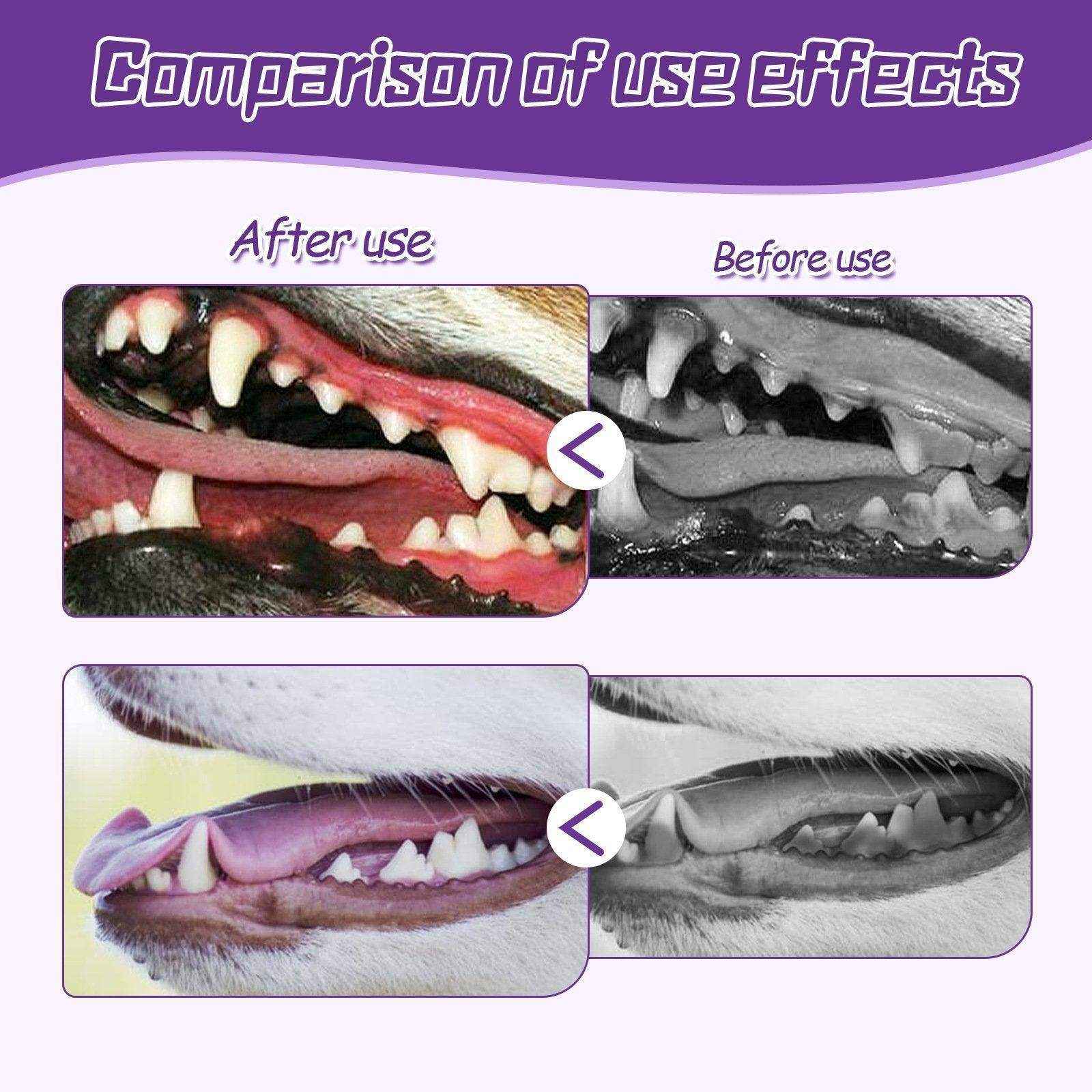 Pet Tongue Brush Toothbrush Suit Pet Oral Cleaning Stains Tartar Oral Health Care - Image 11