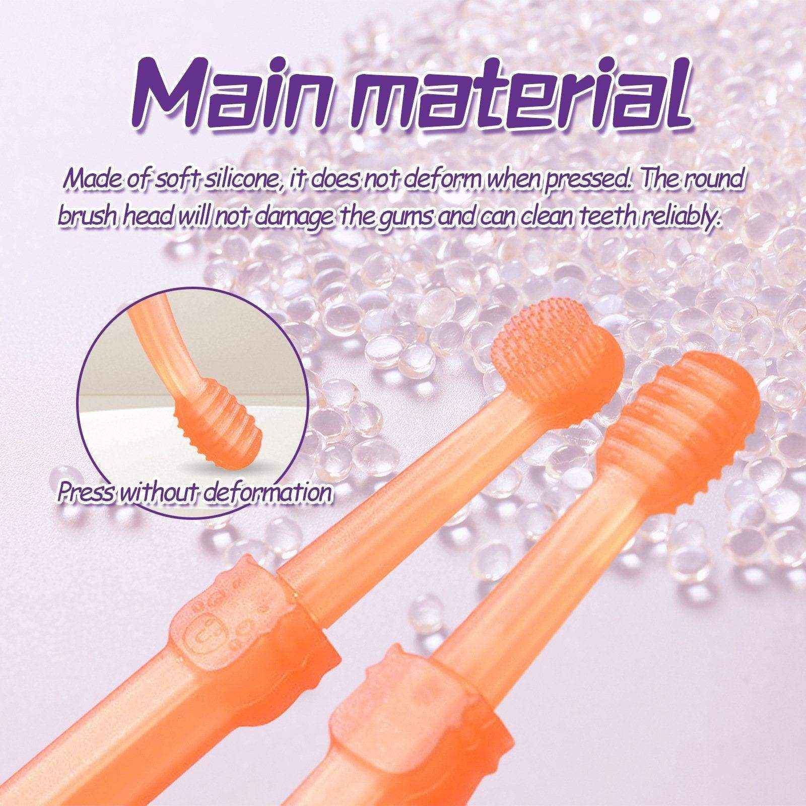 Pet Tongue Brush Toothbrush Suit Pet Oral Cleaning Stains Tartar Oral Health Care - Image 9
