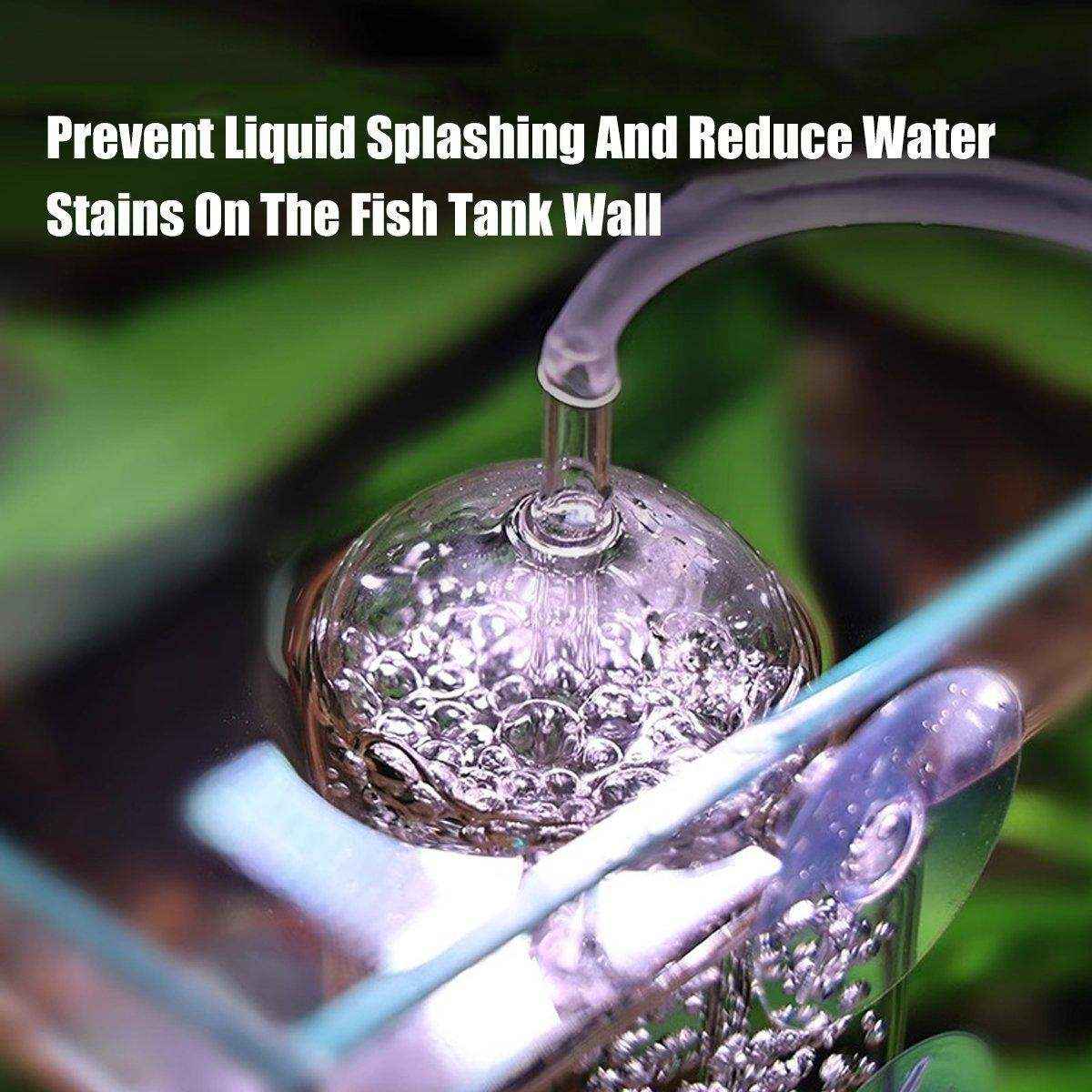Aquarium Oxygen Diffuser Glass Bubble Stone CO2 Aquatic Plant Tank Oxygenator - Image 12