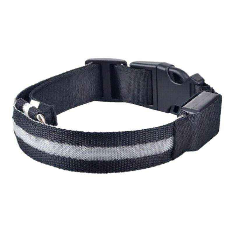 USB Rechargeable Glow Dog Collar LED Light-Up Safety Collar for Night Walks - Image 25