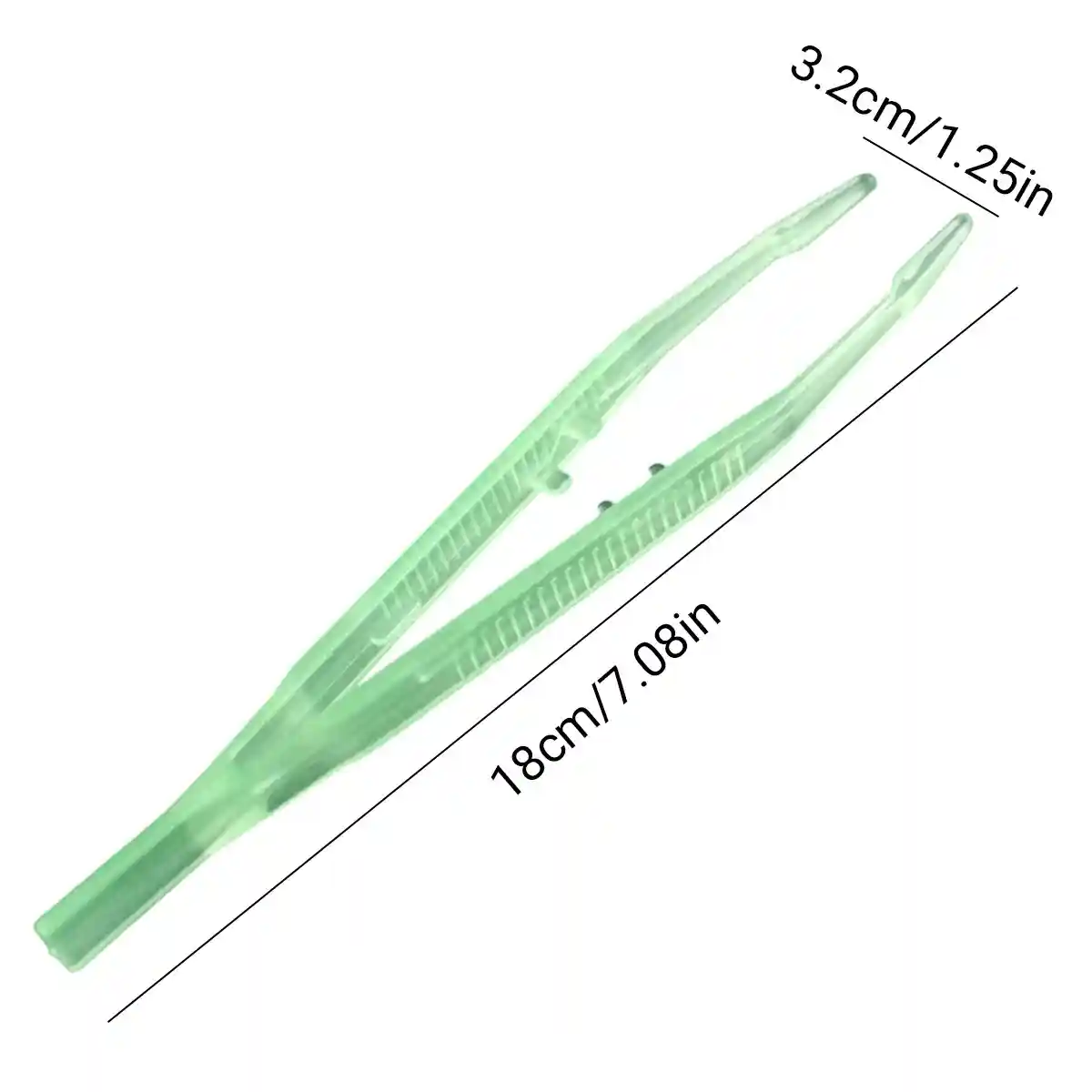 Luminous Tweezers 18cm Straight Feeding Tool For Reptile Tortoise Lizard Frog Spider - Image 3