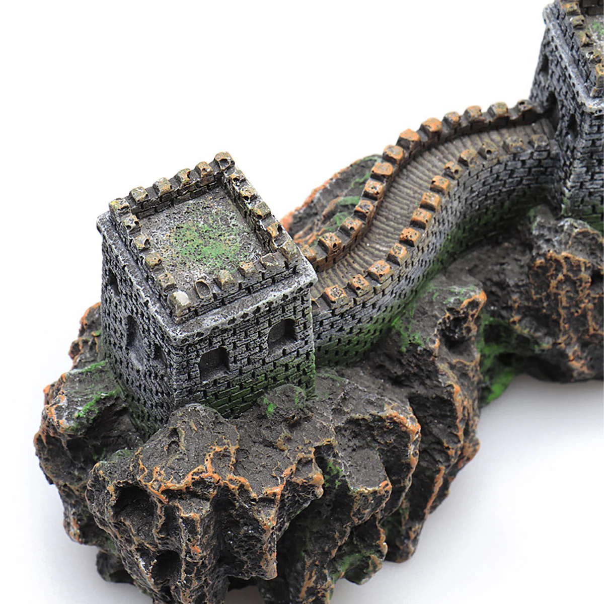 Great Wall Aquarium Ornament Resin Decoration - Image 12