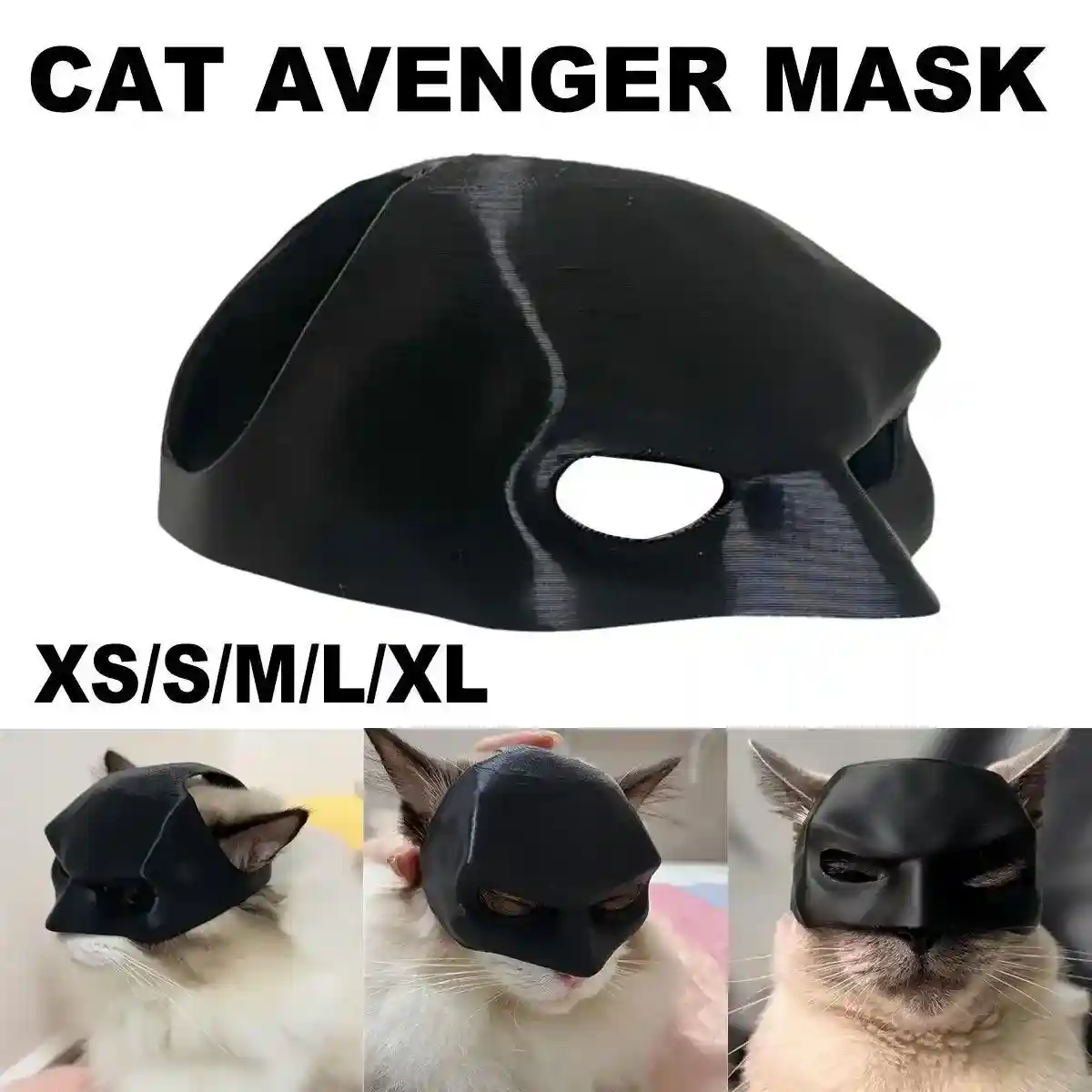 Halloween Bat Mask Cat Mask Pet Costume Accessories