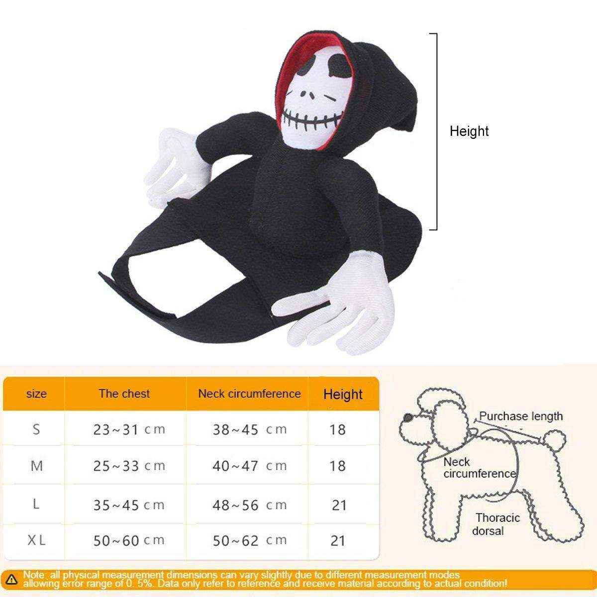 Halloween Dog Costume Pet Accessories Funny Dress Up for Small Medium Dogs - Image 11