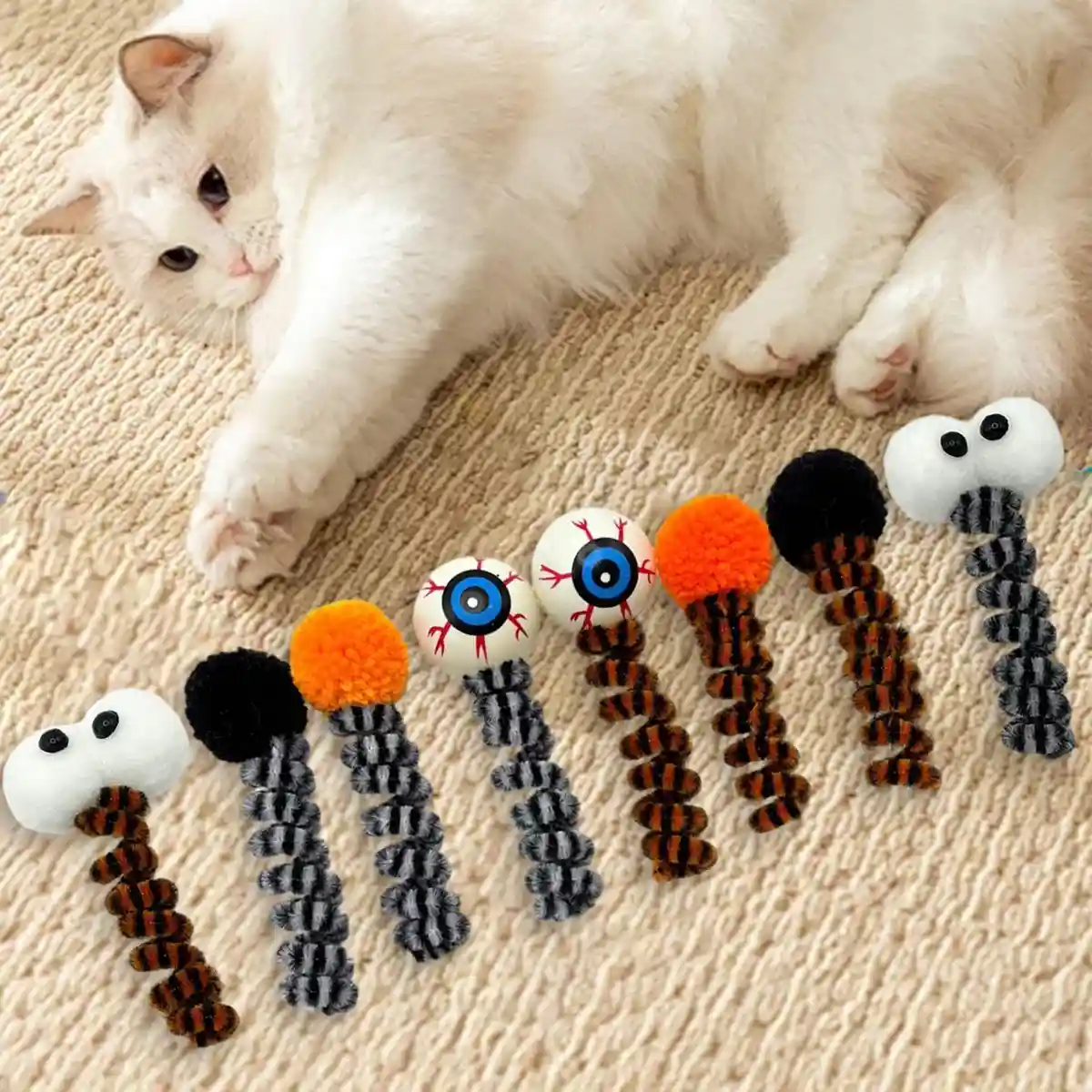Halloween Funny Cat Toys (8PCS Set) - Image 10