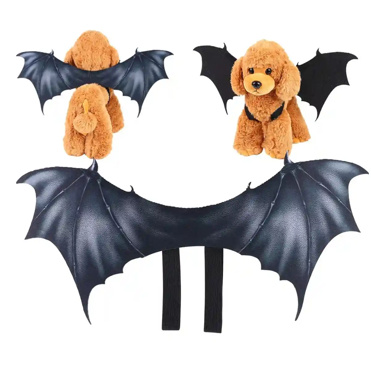 Halloween Pet Bat Wings Costume Adjustable Dog & Cat Outfit - Image 10
