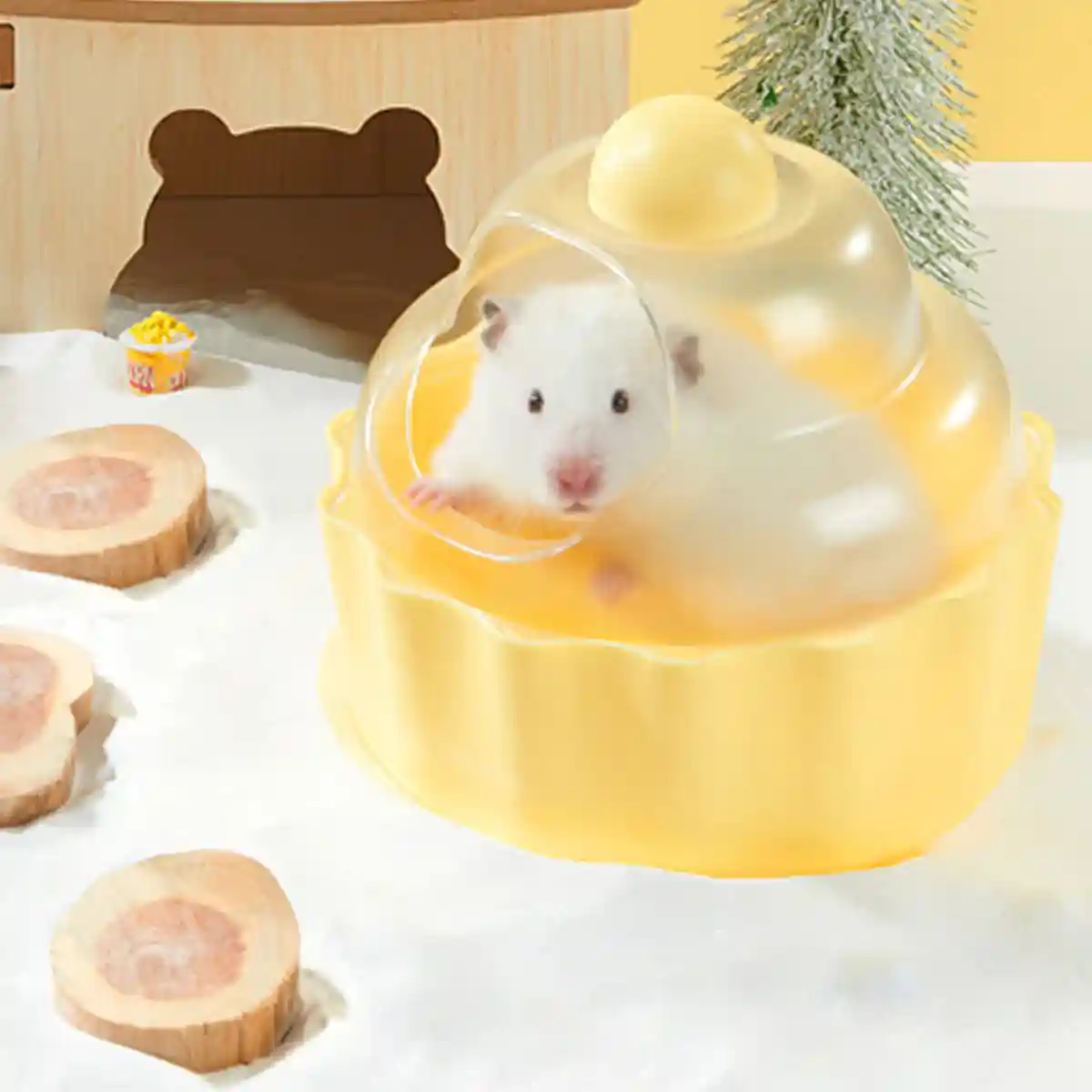 Hamster Bathroom Basin Sand Toilet - Image 12
