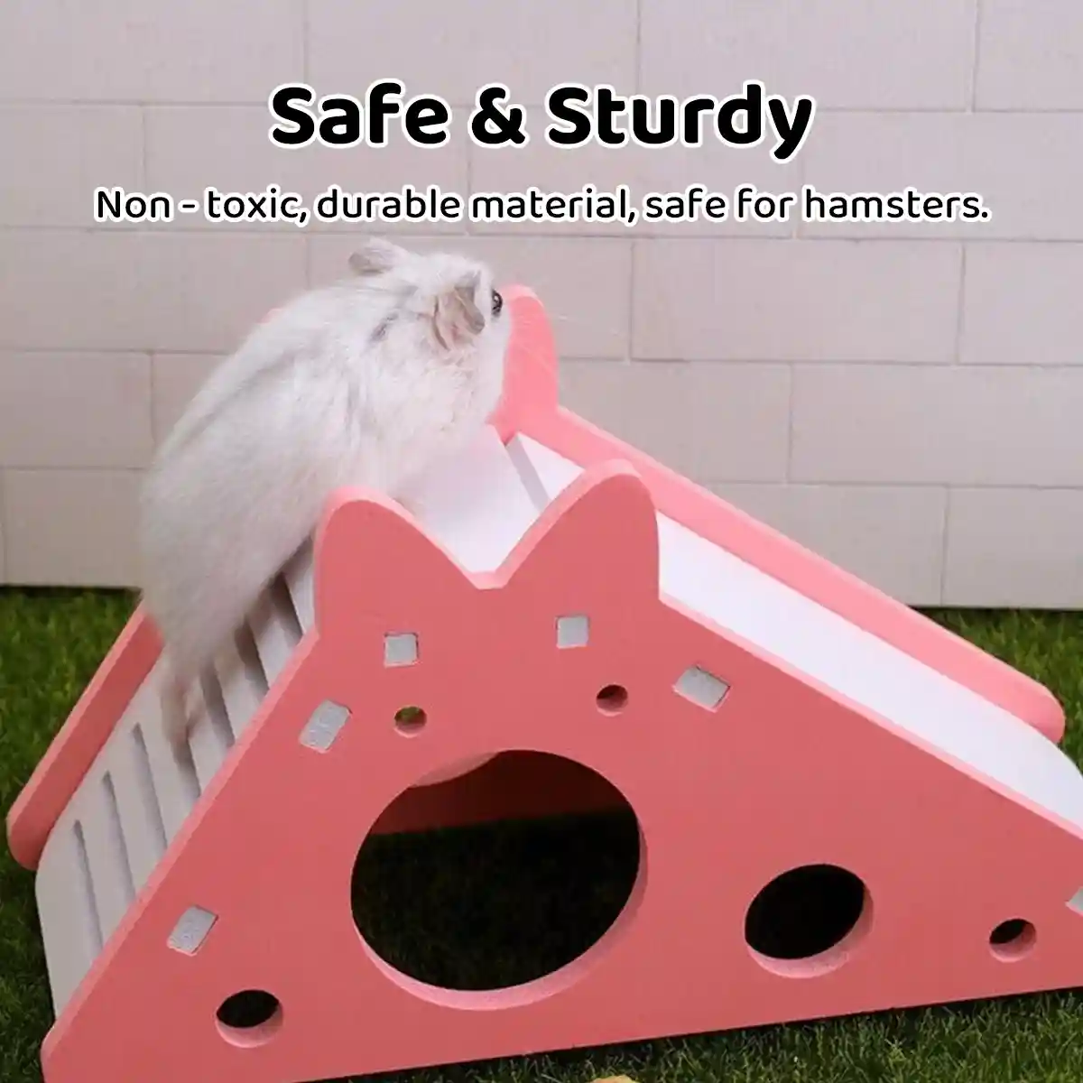 Hamster Toy Nest Slide Hut - Image 6