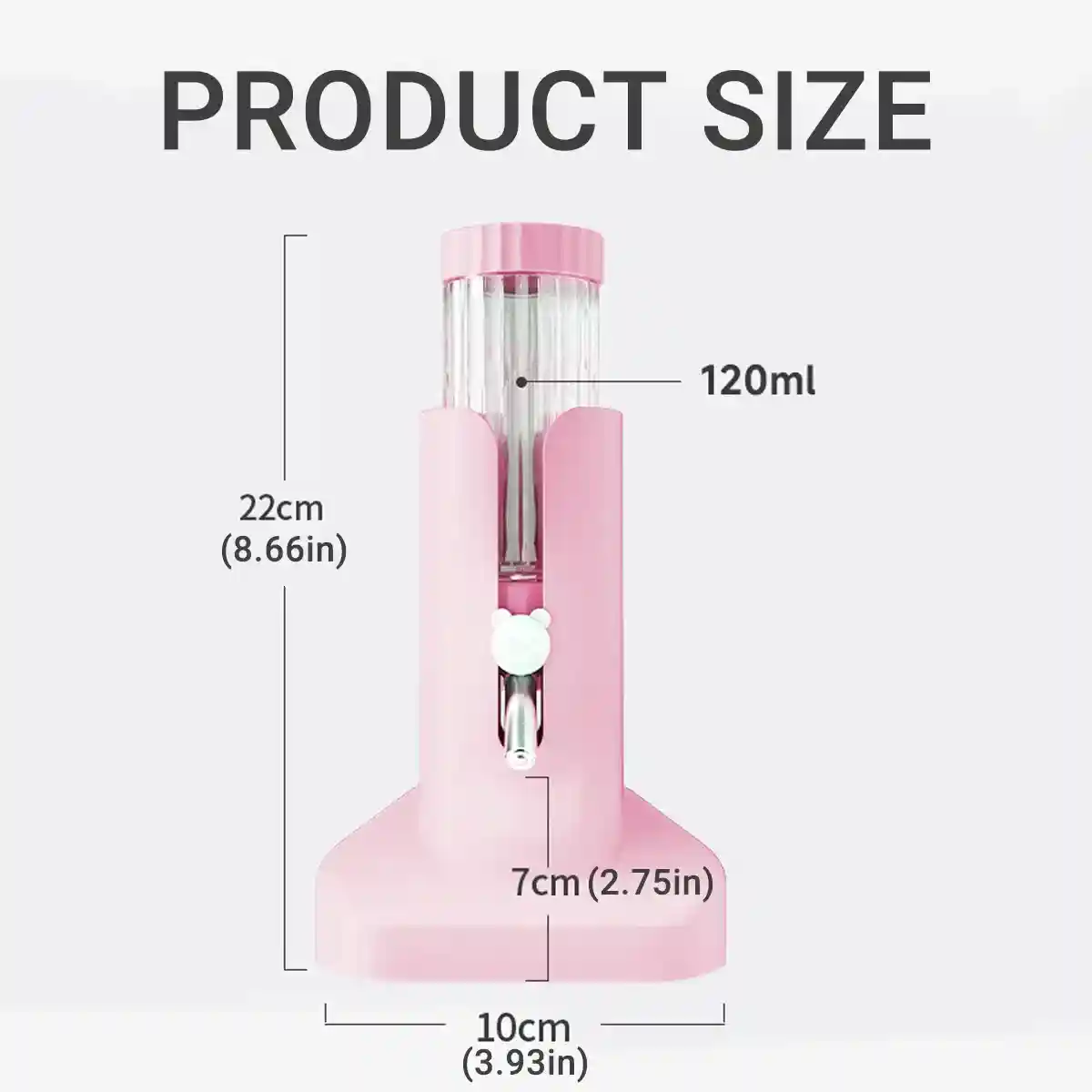 Hamster Water Bottle 120ml Anti Drip ABS Feeder for Small Pets - Image 5