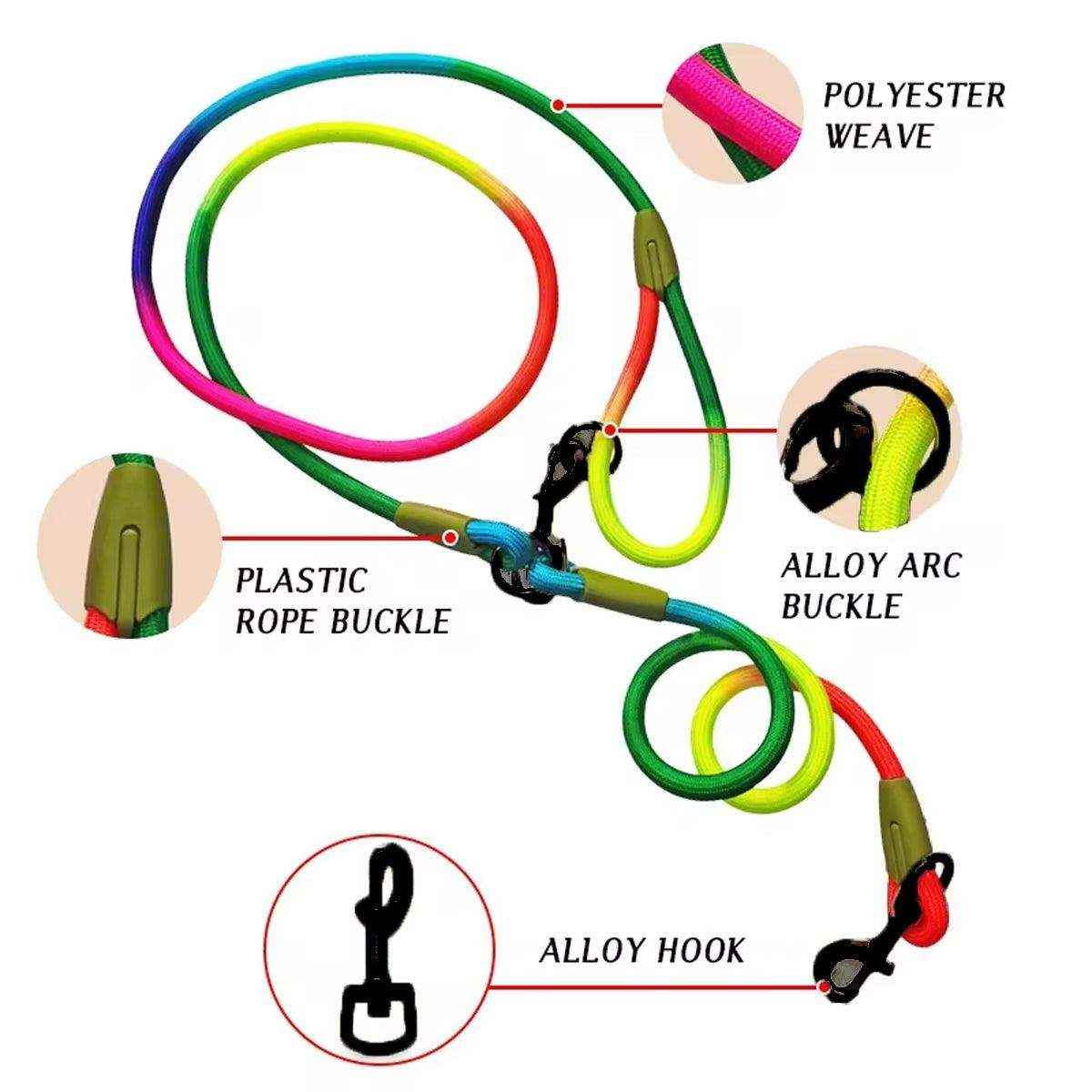 Hands-Free Dog Leash Dog Walking Rope - Image 5