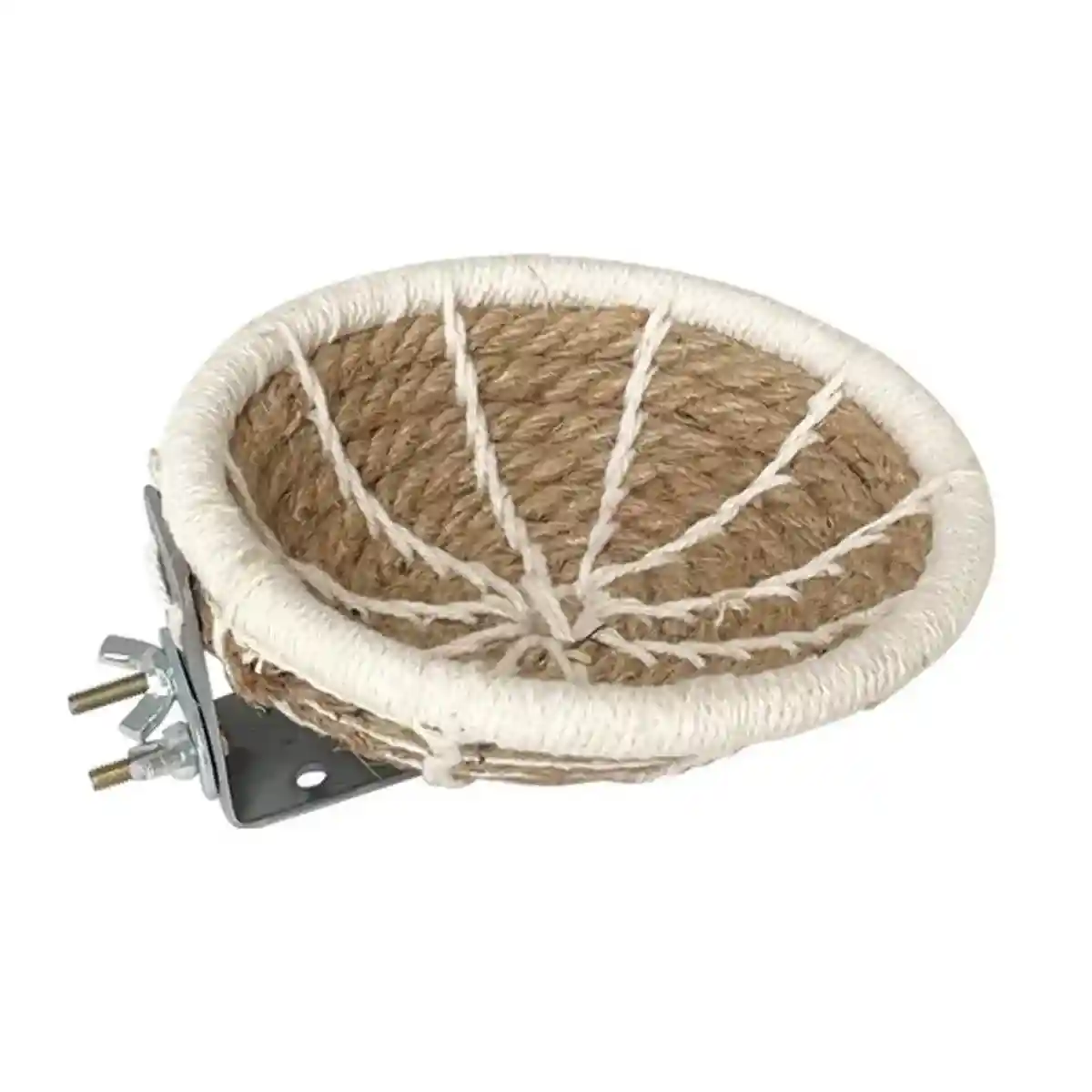 Handwoven Bird Nest for Small Birds Natural Cotton & Hemp Rope Shelter - Image 15