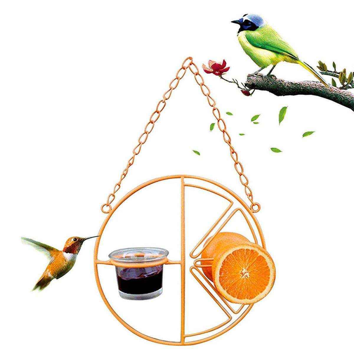 Hummingbird Feeding Bracket Outdoor Indoor Bird Feeder A Hummingbird Feeding Water - Image 12