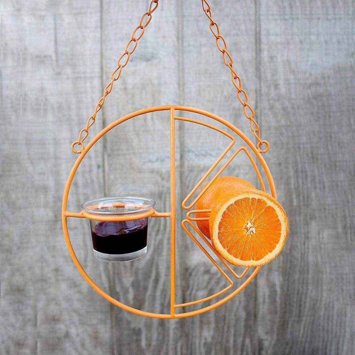 Hummingbird Feeding Bracket Outdoor Indoor Bird Feeder A Hummingbird Feeding Water - Image 7