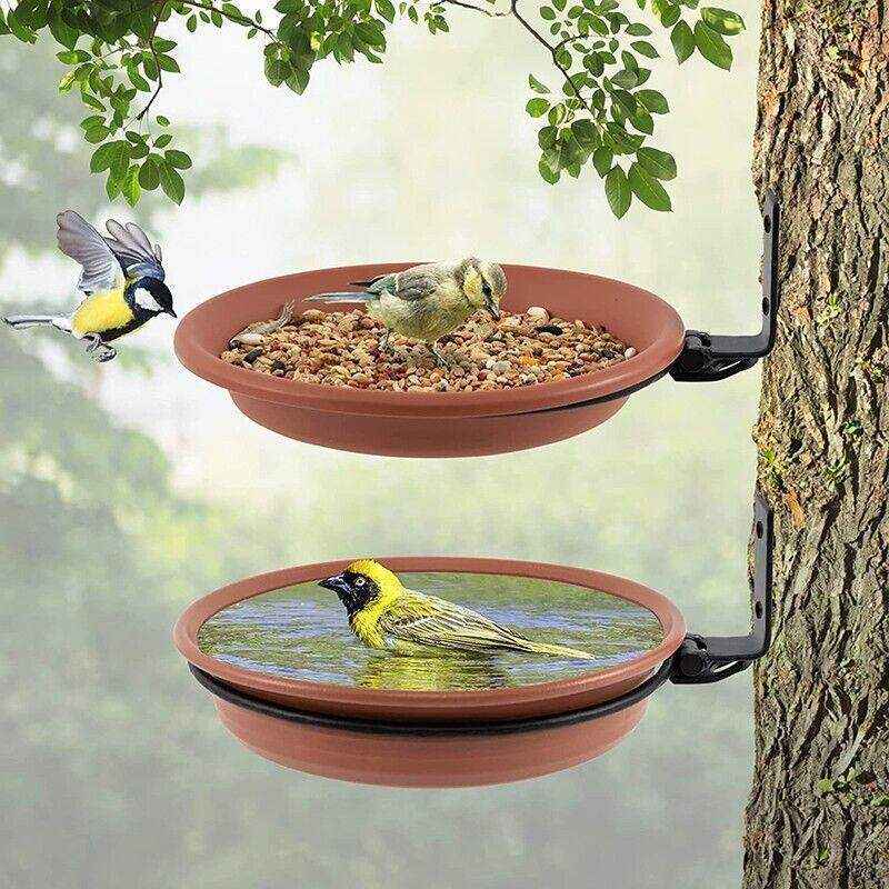 Versatile Hanging Bird Feeder for Outdoor Gardens and Bird Baths