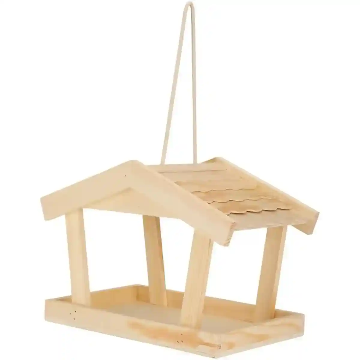 Rustic Pine Decor with Hanging Bird Houses for Garden Wildlife - Image 2