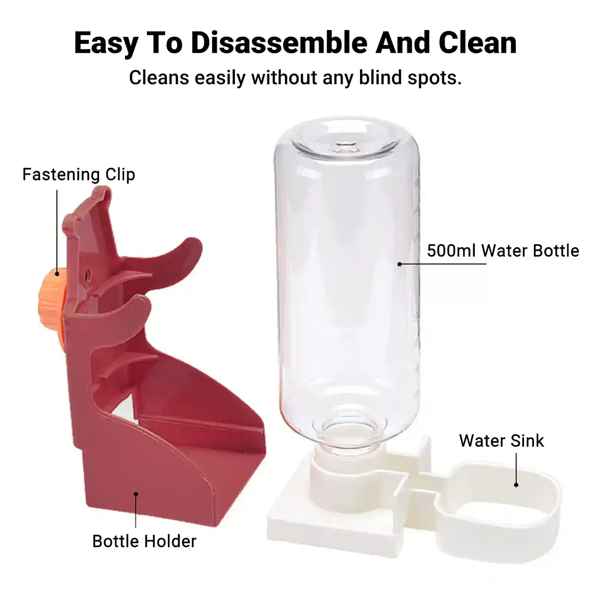 Hanging Bird Water Bottle 500ml - Image 5