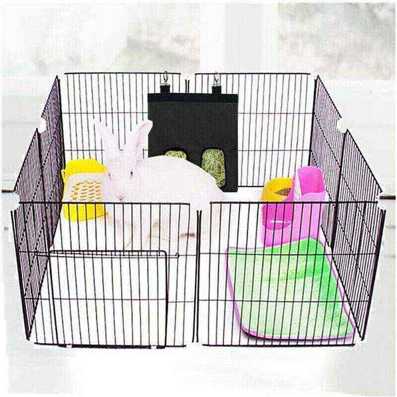 Hay Bag Guinea Pig Rabbit Feeding Bag Animal Hay Feeder Bag Hanging Feeder - Image 10