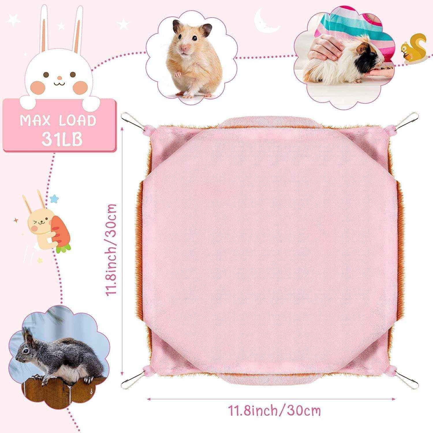 Comfortable Hanging Small Pet Bed Nest Ideal for Hamsters & Mice - Image 12
