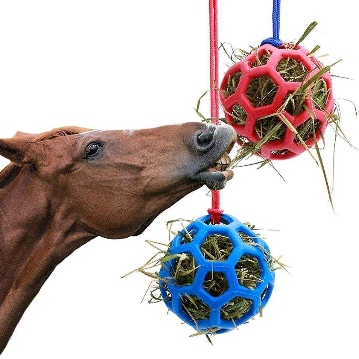 Hanging Hay Feeders Stable Feed Polo Feeding Balls Toy for Horses and Livestock - Image 11
