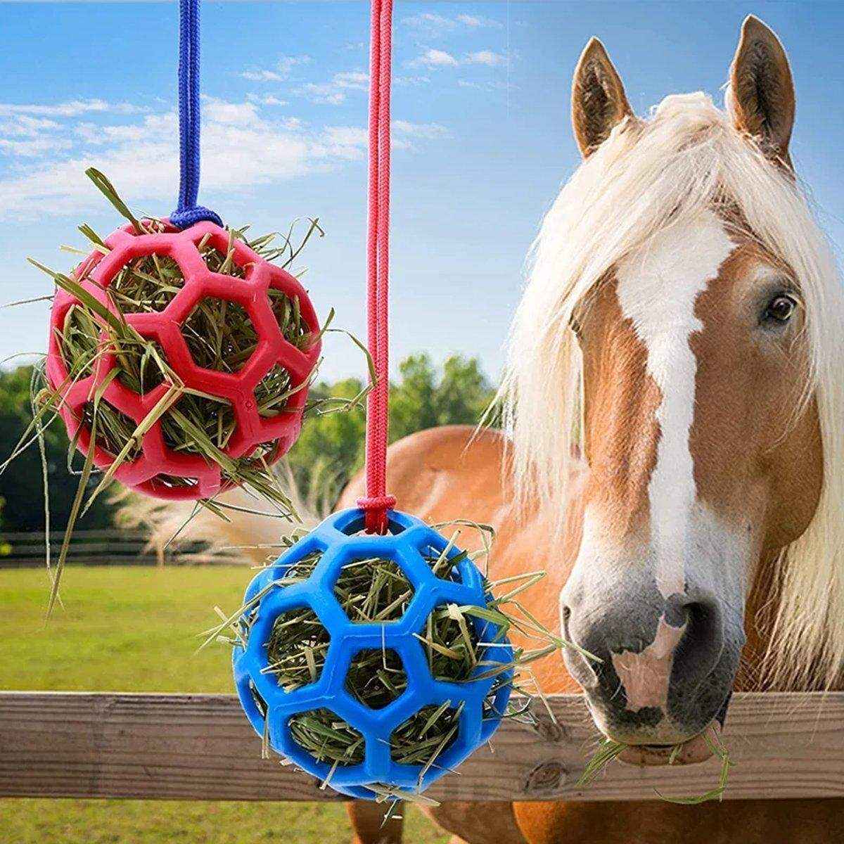 Hanging Hay Feeders Stable Feed Polo Feeding Balls Toy for Horses and Livestock - Image 8