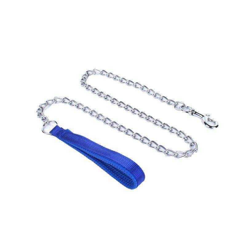 120cm Metal Chain Dog Leash With Padded Handle 3 Colours - Image 15