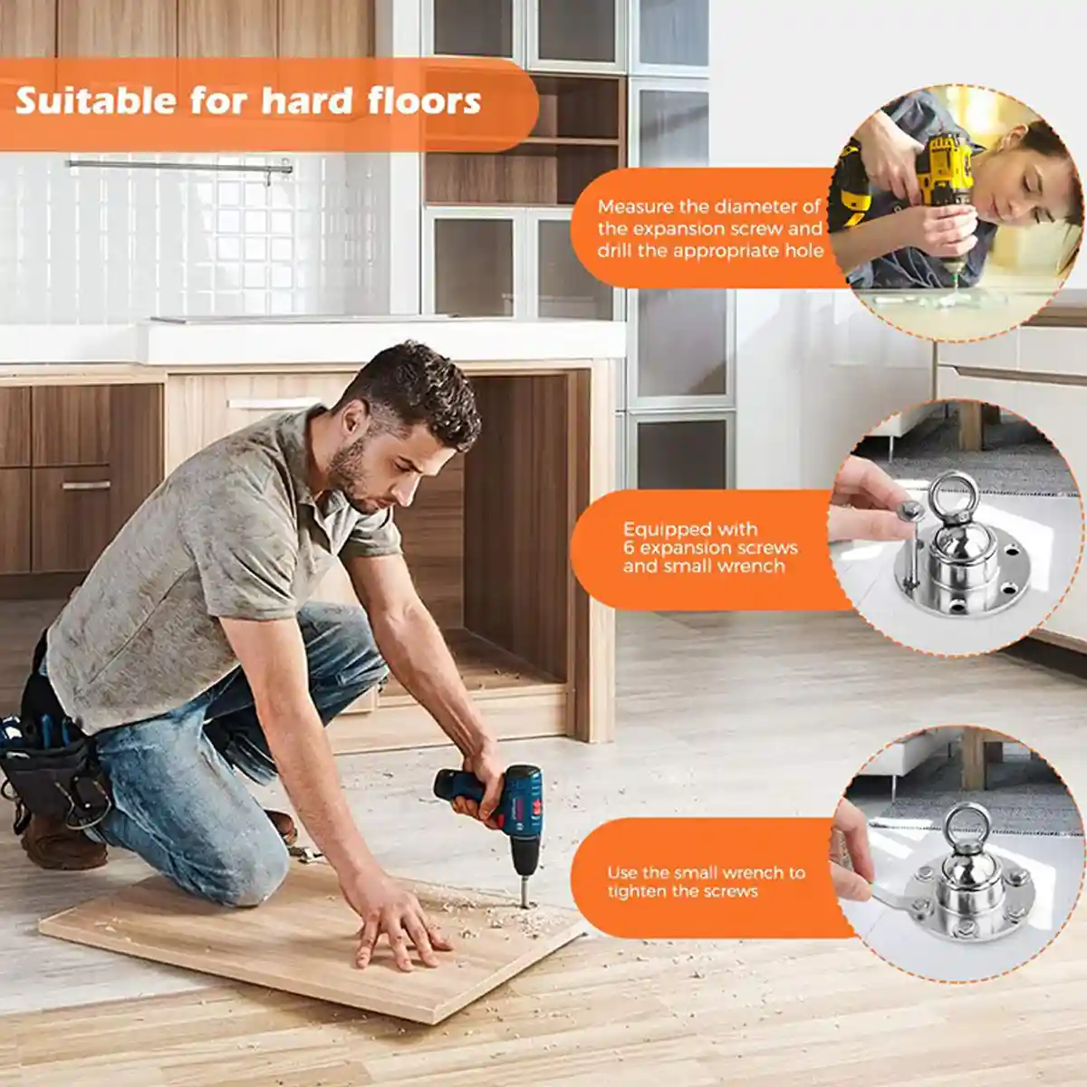 Heavy Duty Dog Stake with 360 Degree Swivel Base - Image 9
