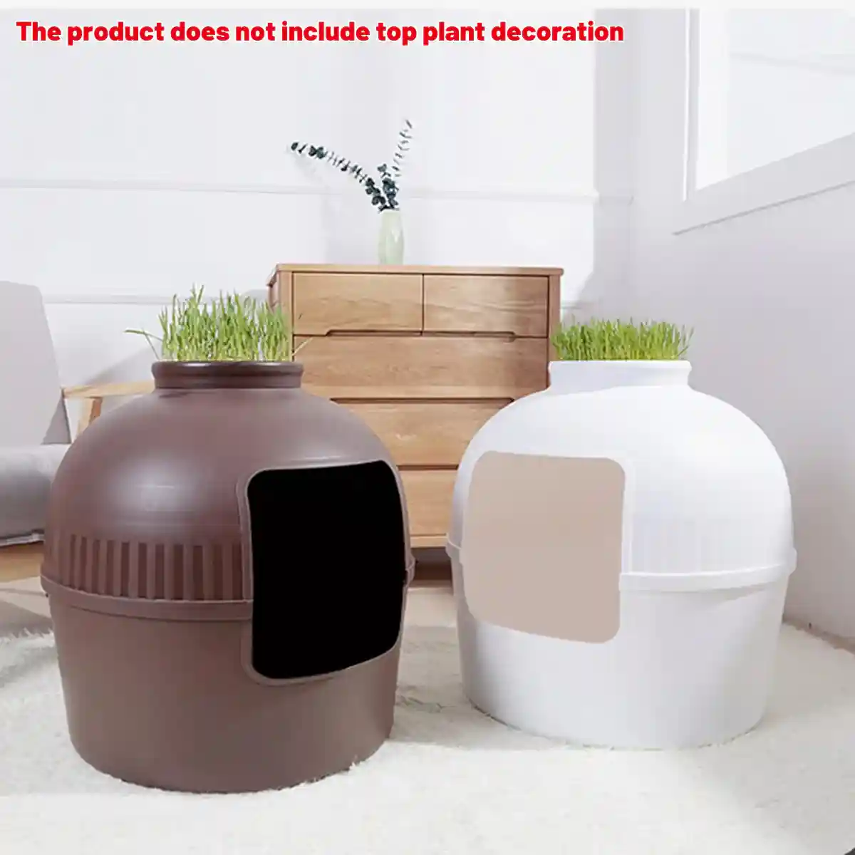 Versatile Plastic Pet Kennel and Litter Box - Image 13