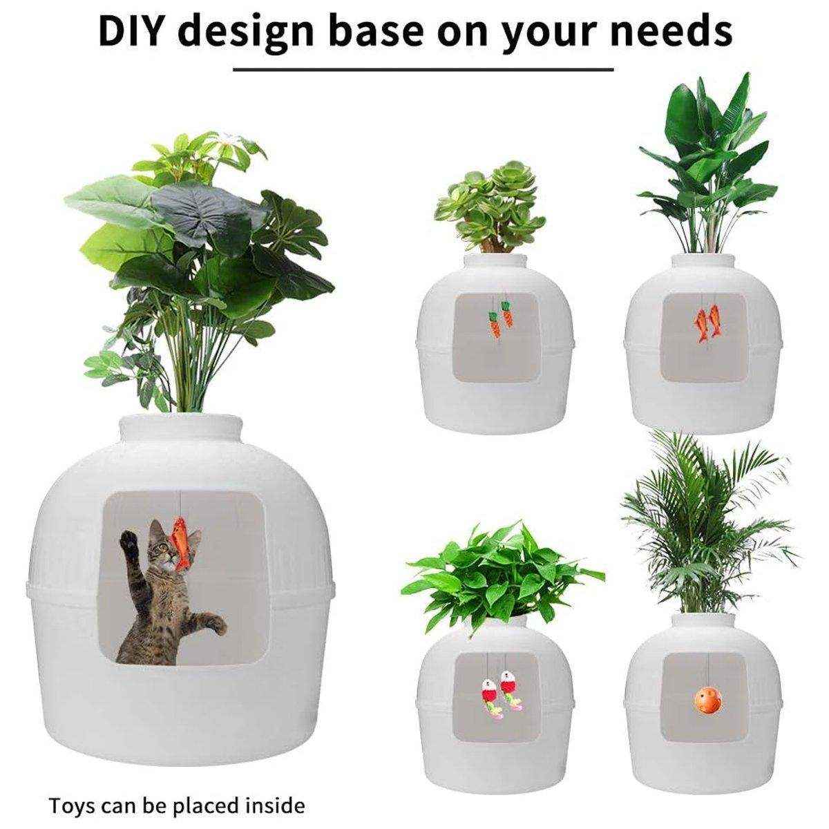 Versatile Plastic Pet Kennel and Litter Box - Image 6