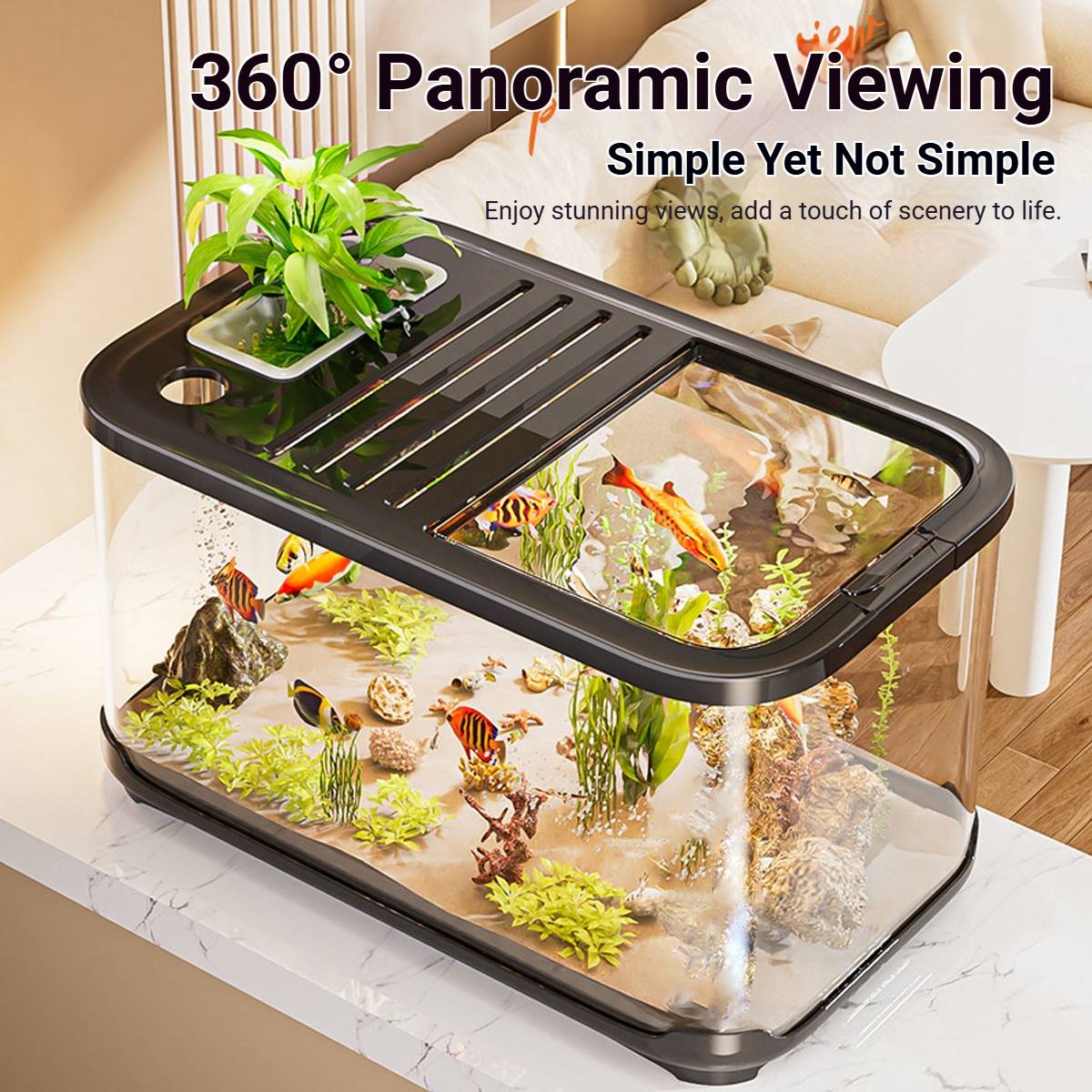 High Definition Fish Tank With Panoramic Viewing - Image 5