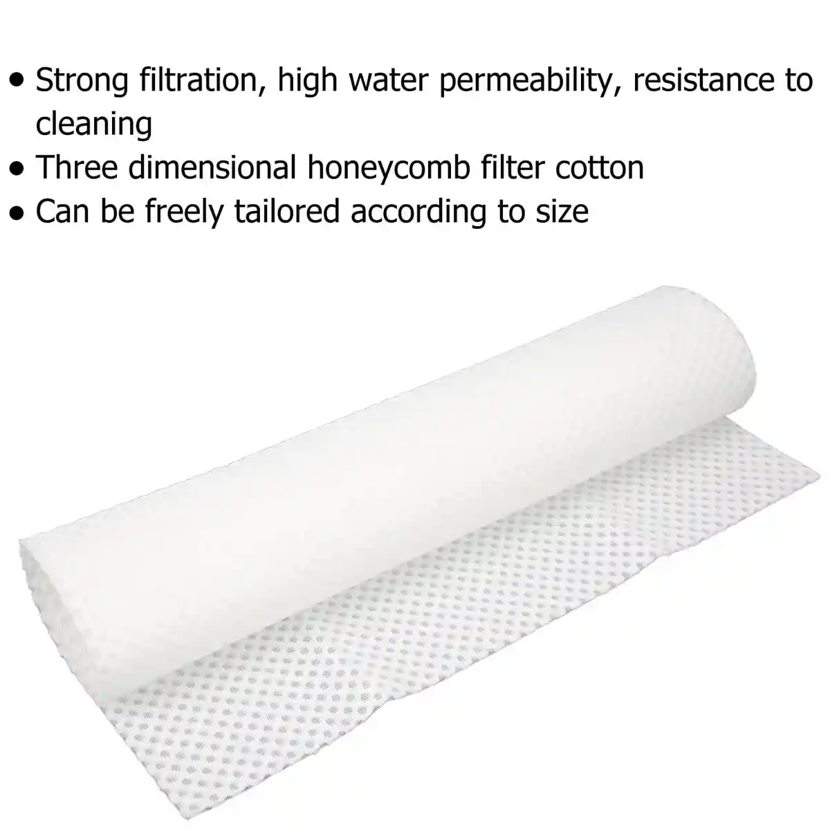 Honeycomb 3D Aquarium Filter Pad High-Permeability Reusable Filter Media - Image 4