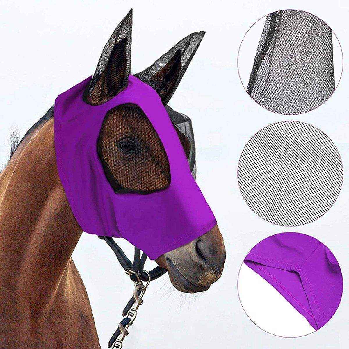 Horse Mask Horse Flying Mask Horse Anti Mosquito Mask Horse Face Mask Horse Hat - Image 12