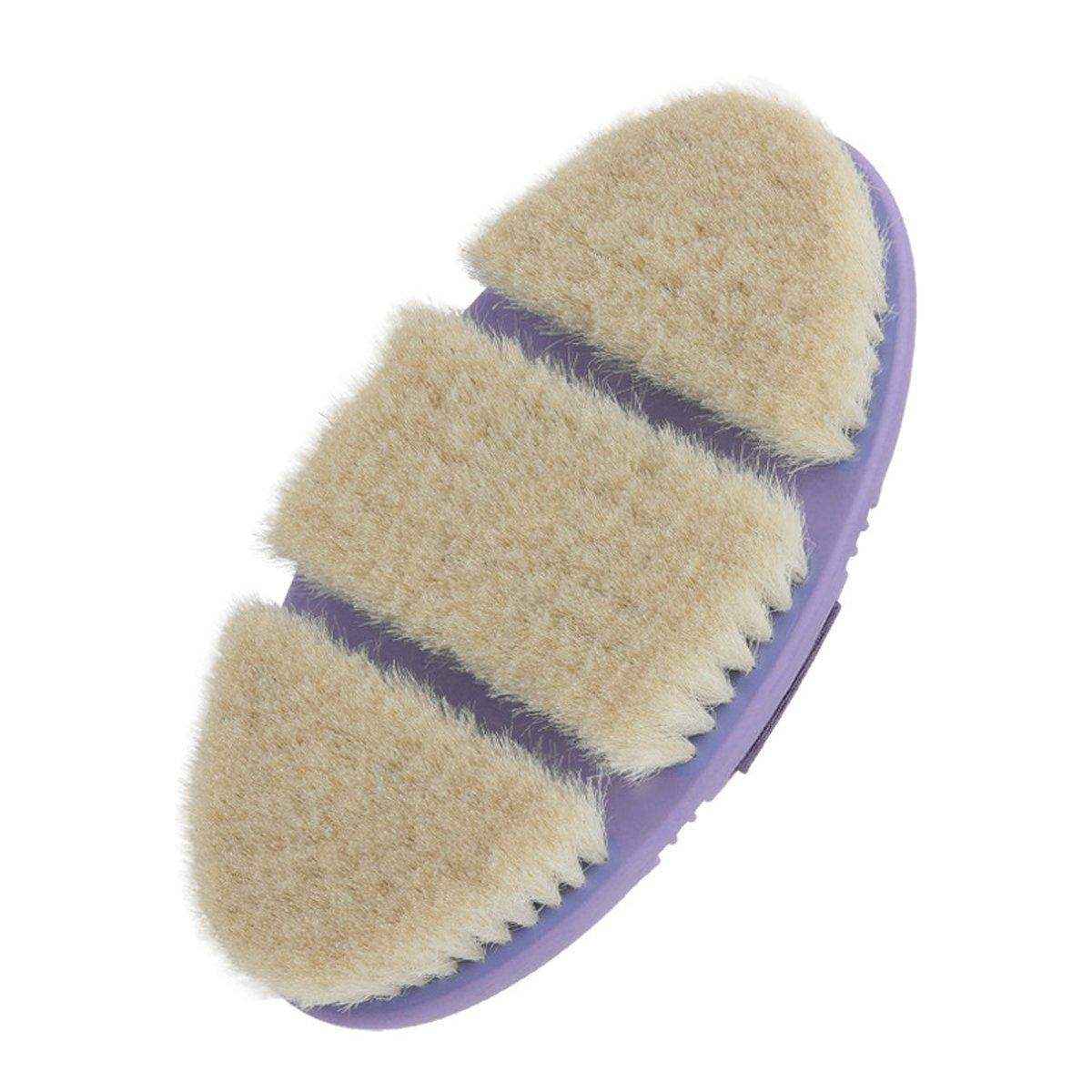 Oval Bendable Horse Grooming Brush for Cleaning Shedding Massage Care Supplies - Image 14